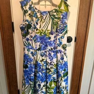 Spring Floral, Easter Dress